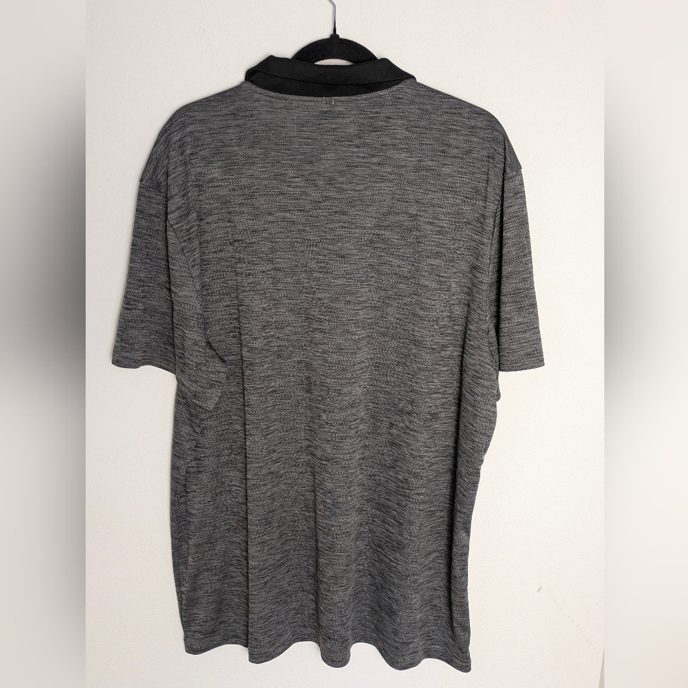 Calvin Klein The Performance Polo Short Sleeve Golf Shirt Gray Size XXL Active - Picture 7 of 12